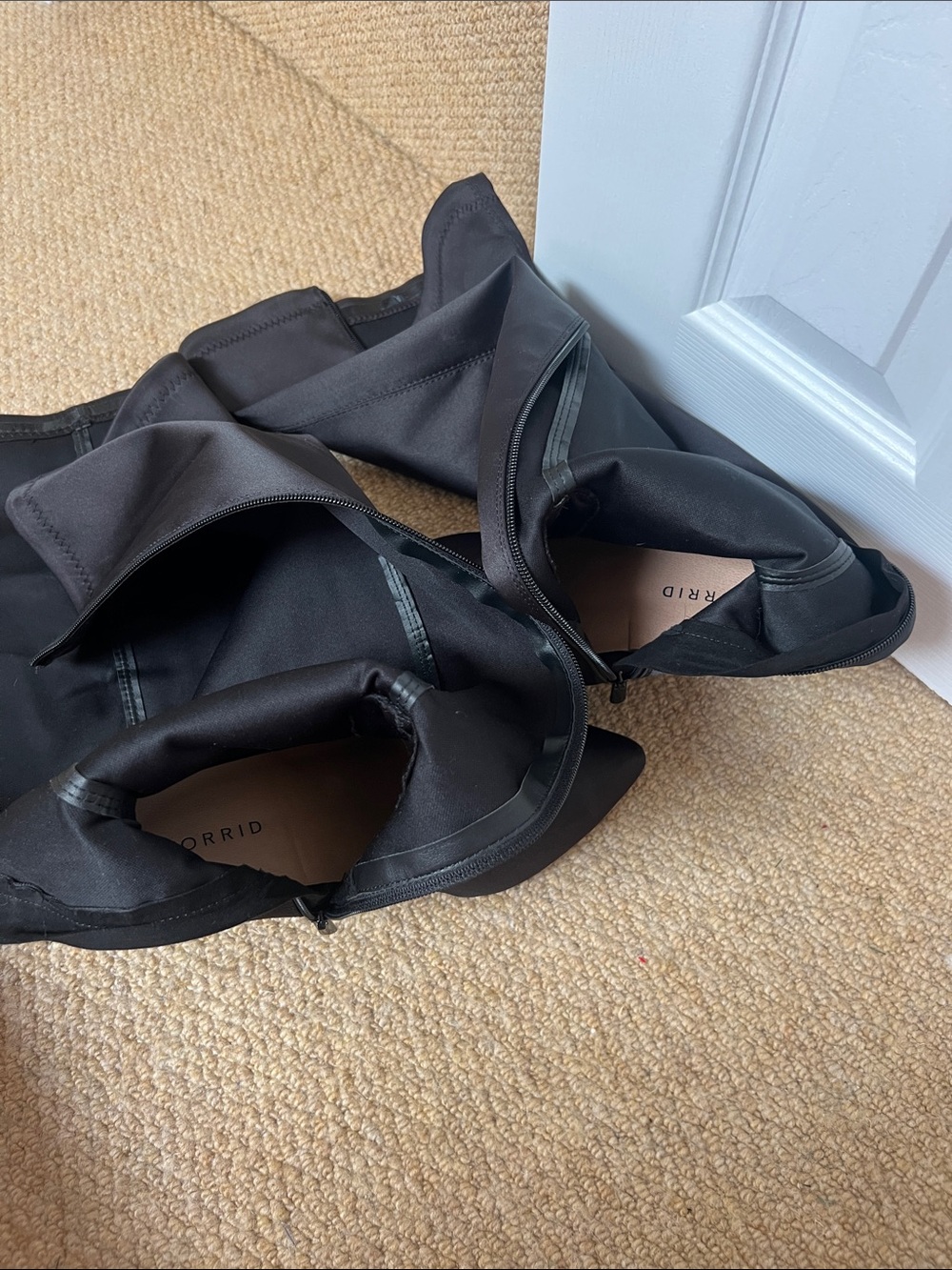 torrid Black Over-the-Knee Stiletto Boots - Picture 5 of 5
